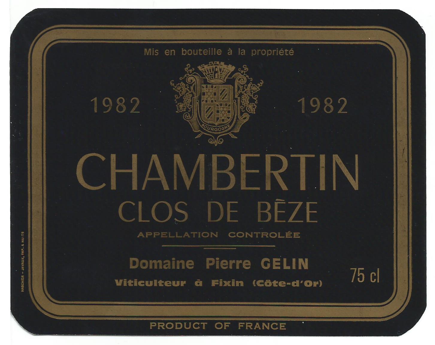 Chambertin-Clos de Bze